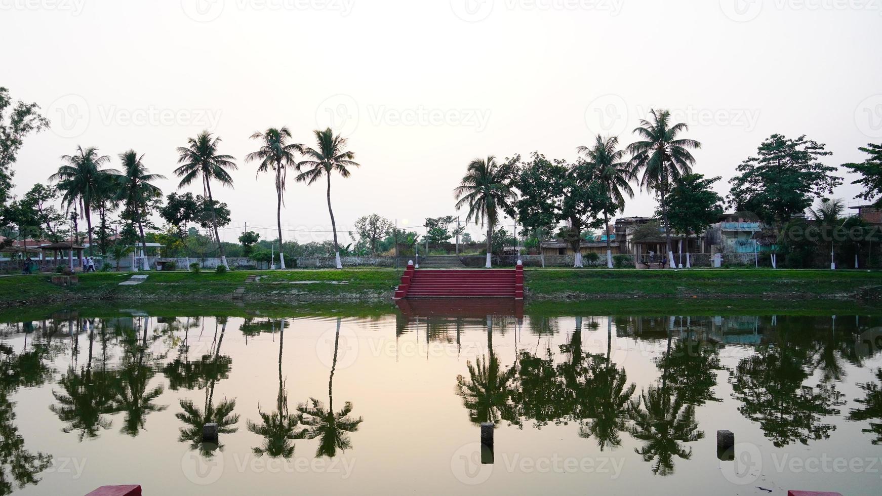 view of river and reflection shoot photo