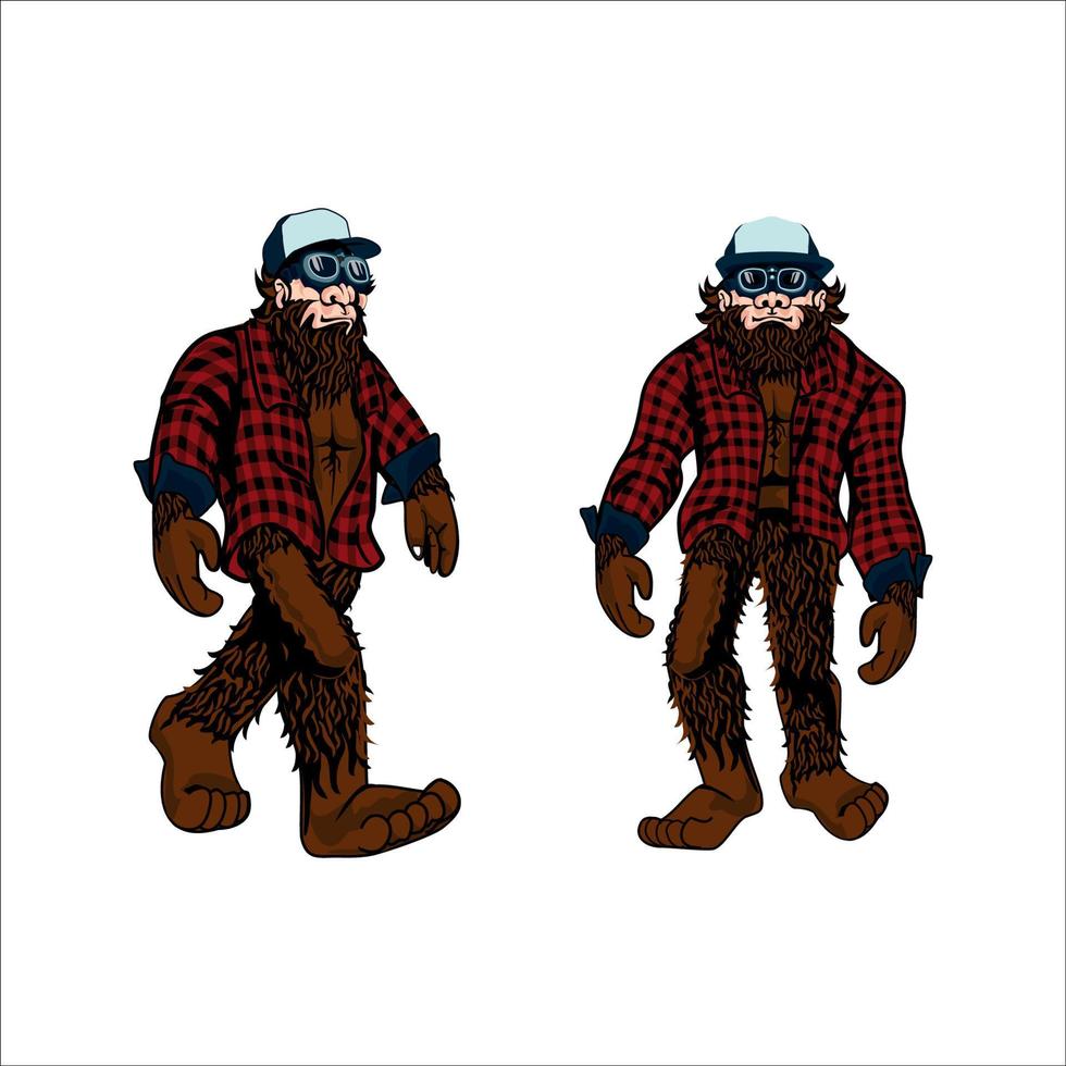 Cartoon Walking illustration vector