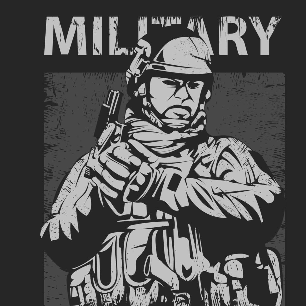 Army vector illustration