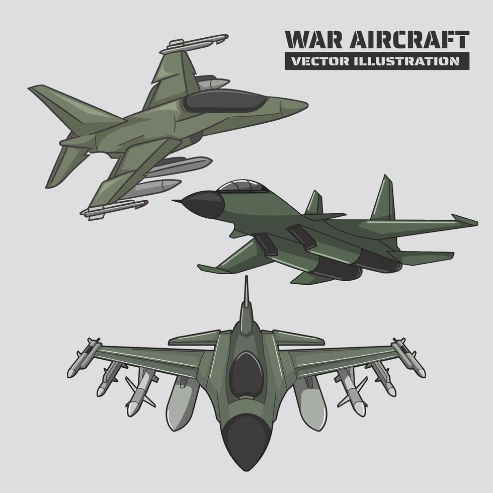 Aircraft vector illustration