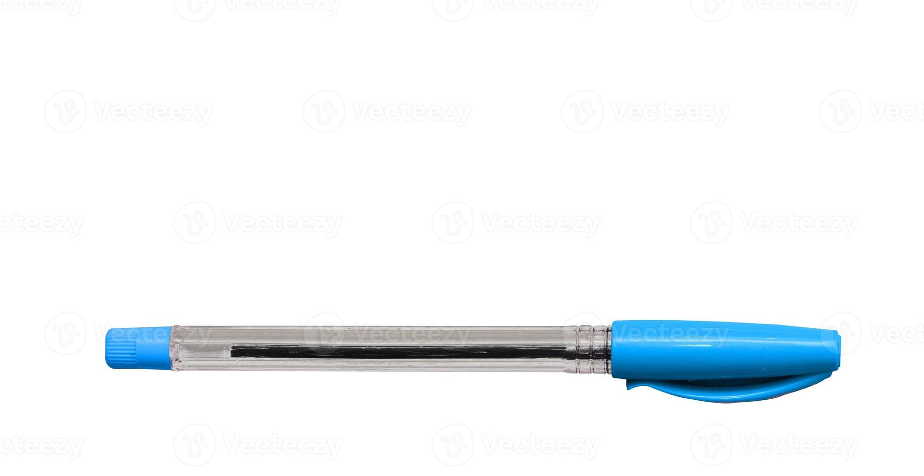 pen with lid isolated photo