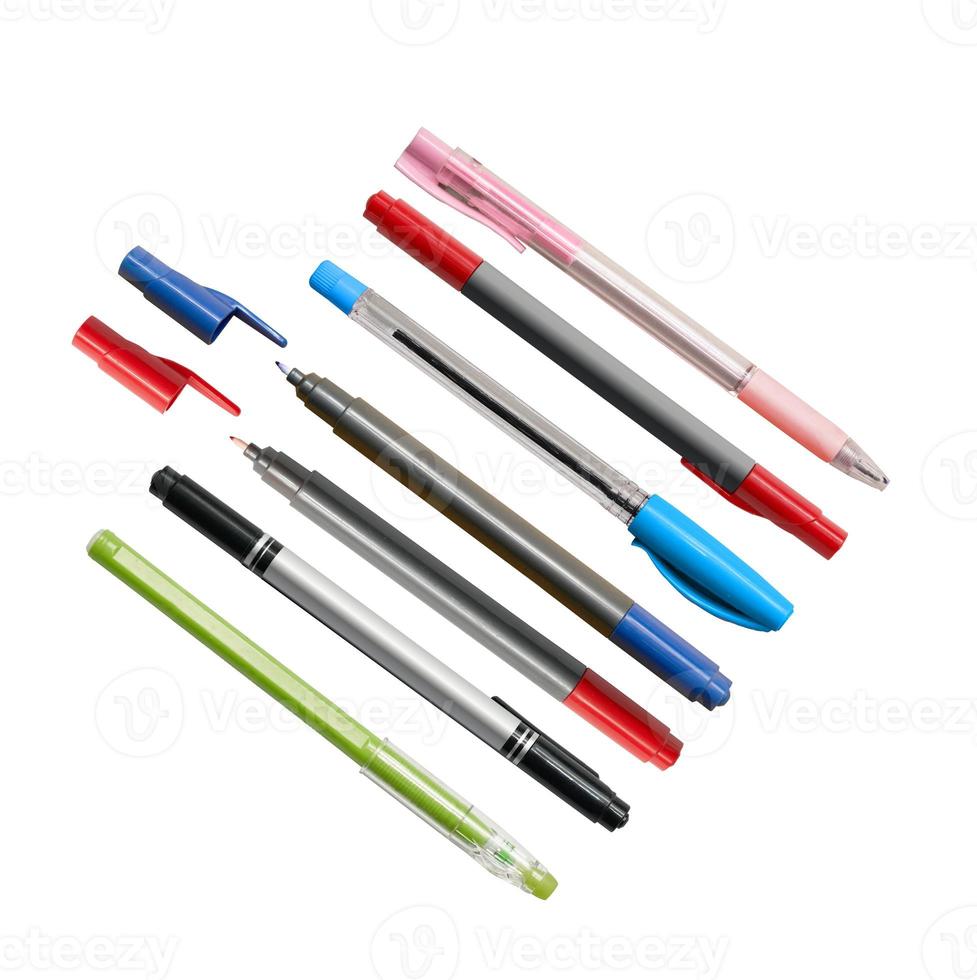 variety of pen and markers 9743307 Stock Photo at Vecteezy