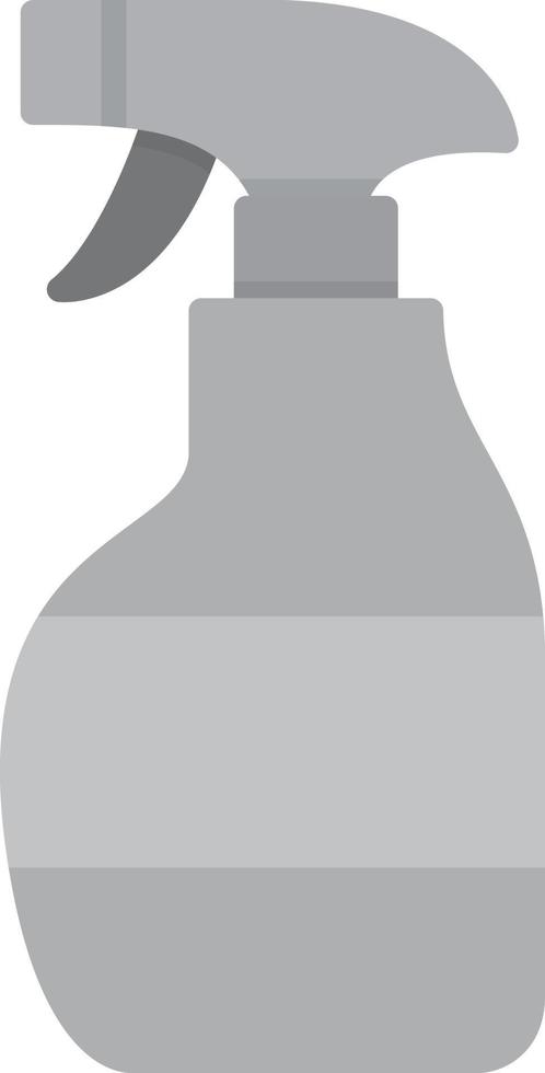 Cleaning Spray Flat Greyscale vector