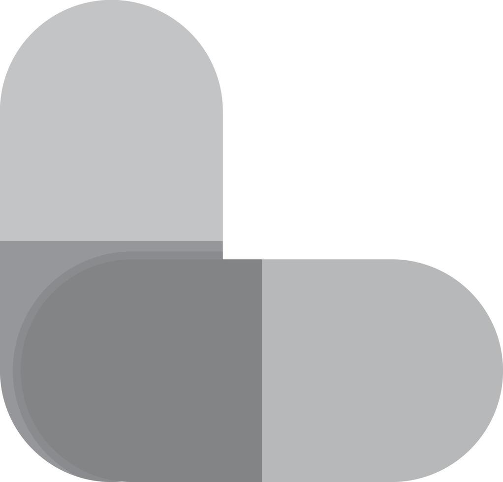 Medicine Flat Greyscale vector