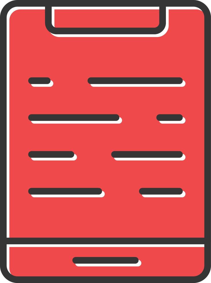 Ebook Filled Retro vector