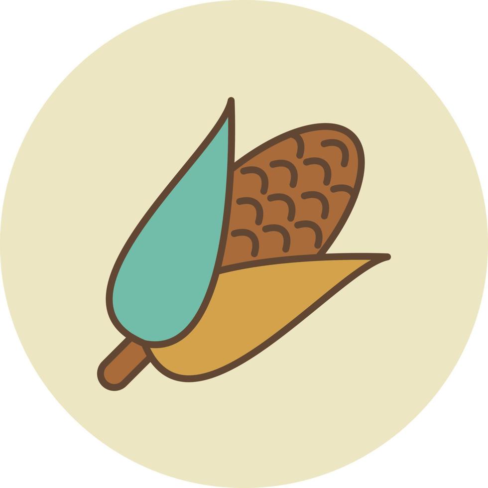 Corn Filled Retro vector