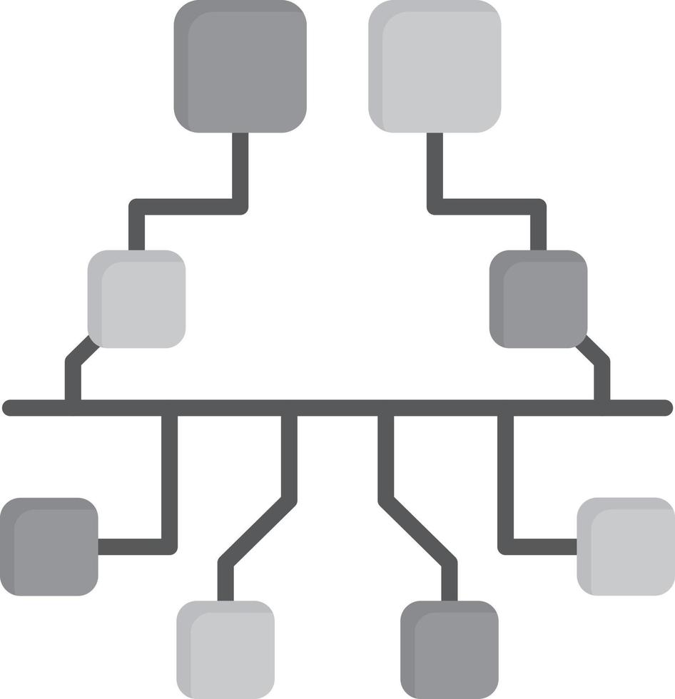 Sequence Flat Greyscale vector