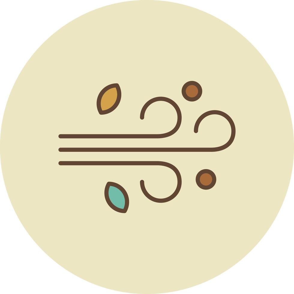 Wind Filled Retro vector