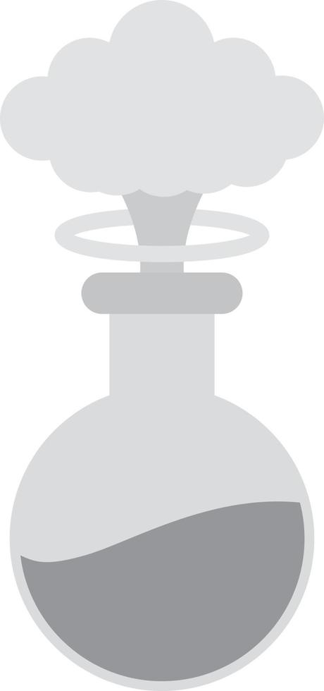 Lab Explosion Flat Greyscale vector