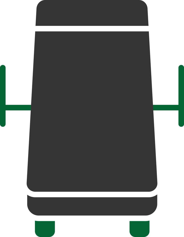 Table Glyph Two Color vector