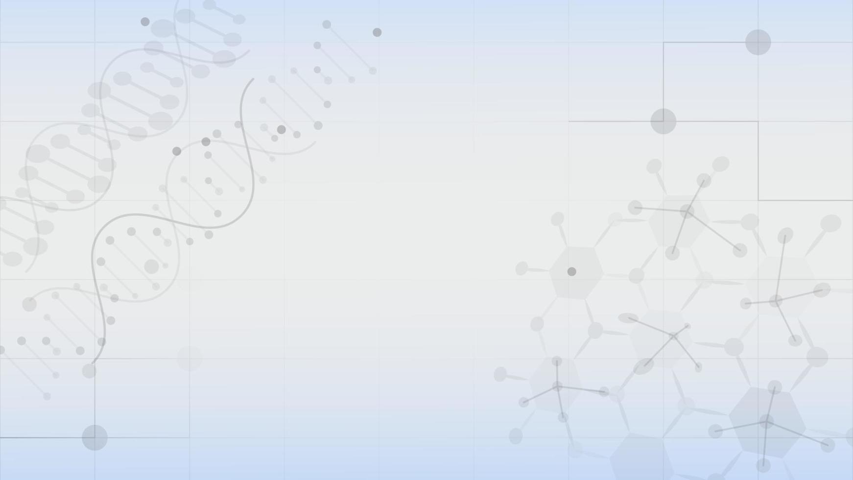 DNA molecules for Hi-tec interface white abstract digital technology ,vector illustration vector