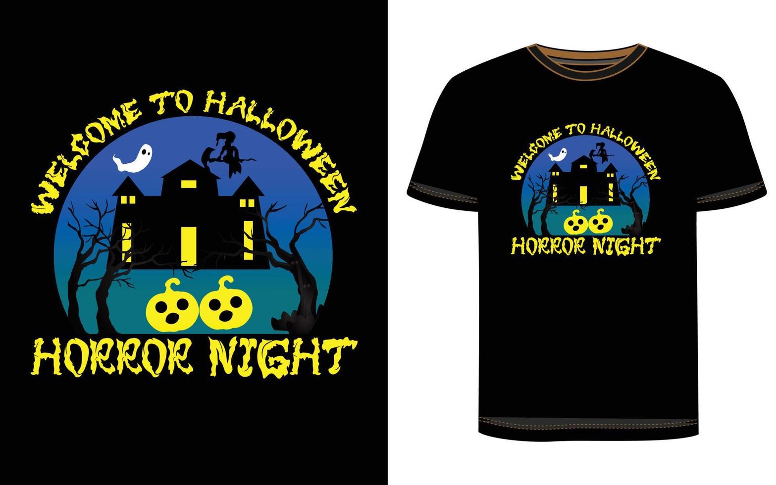 Halloween t shirt design vector