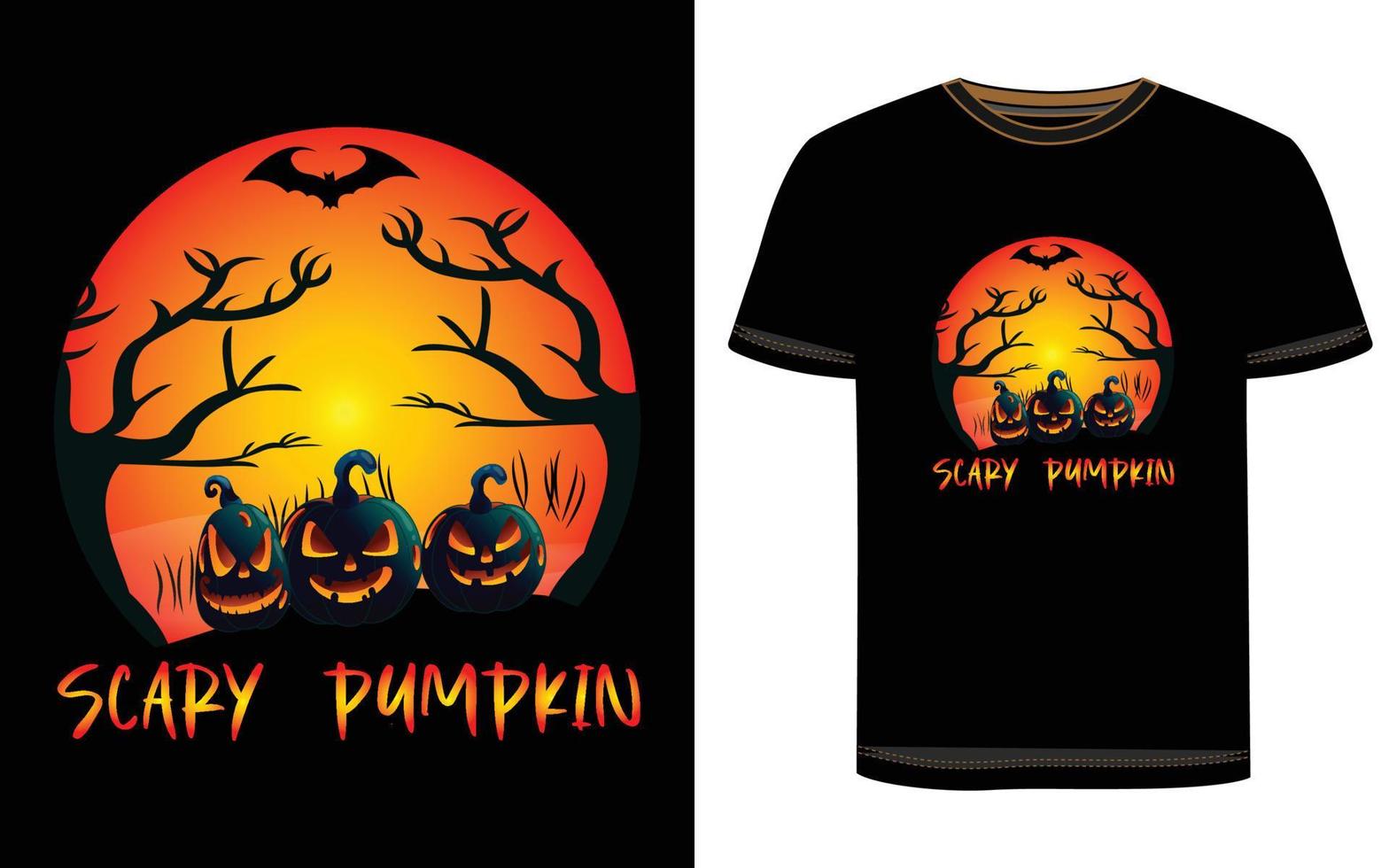 Halloween t shirt design vector