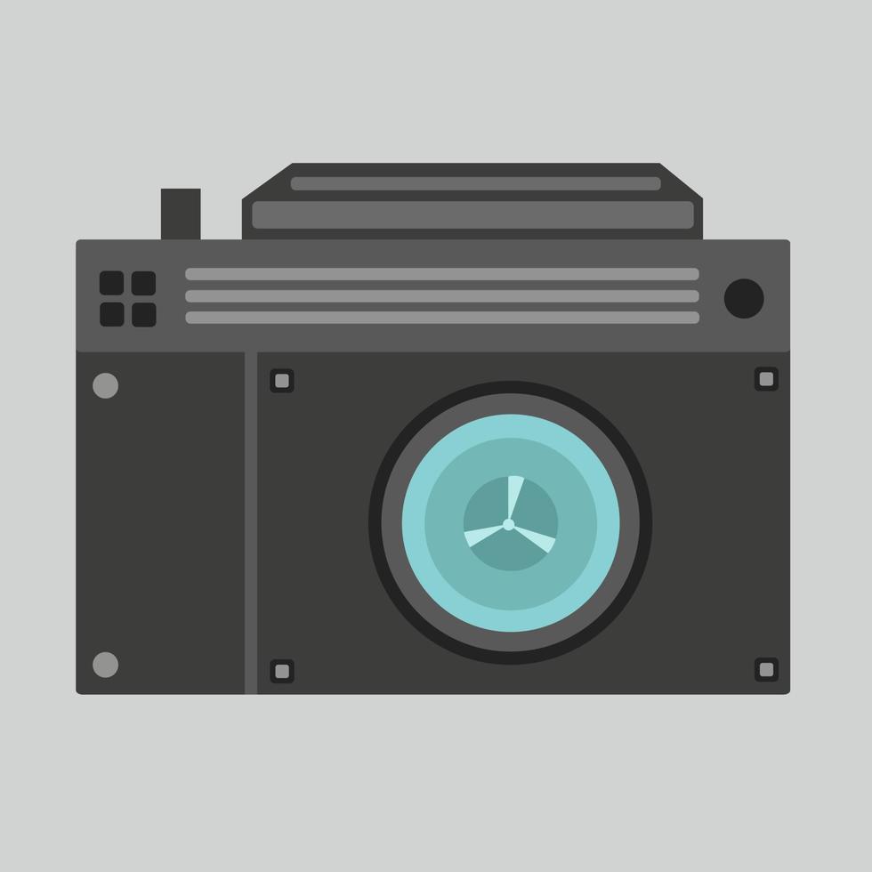 Camera vector illustration for graphic design and decorative element