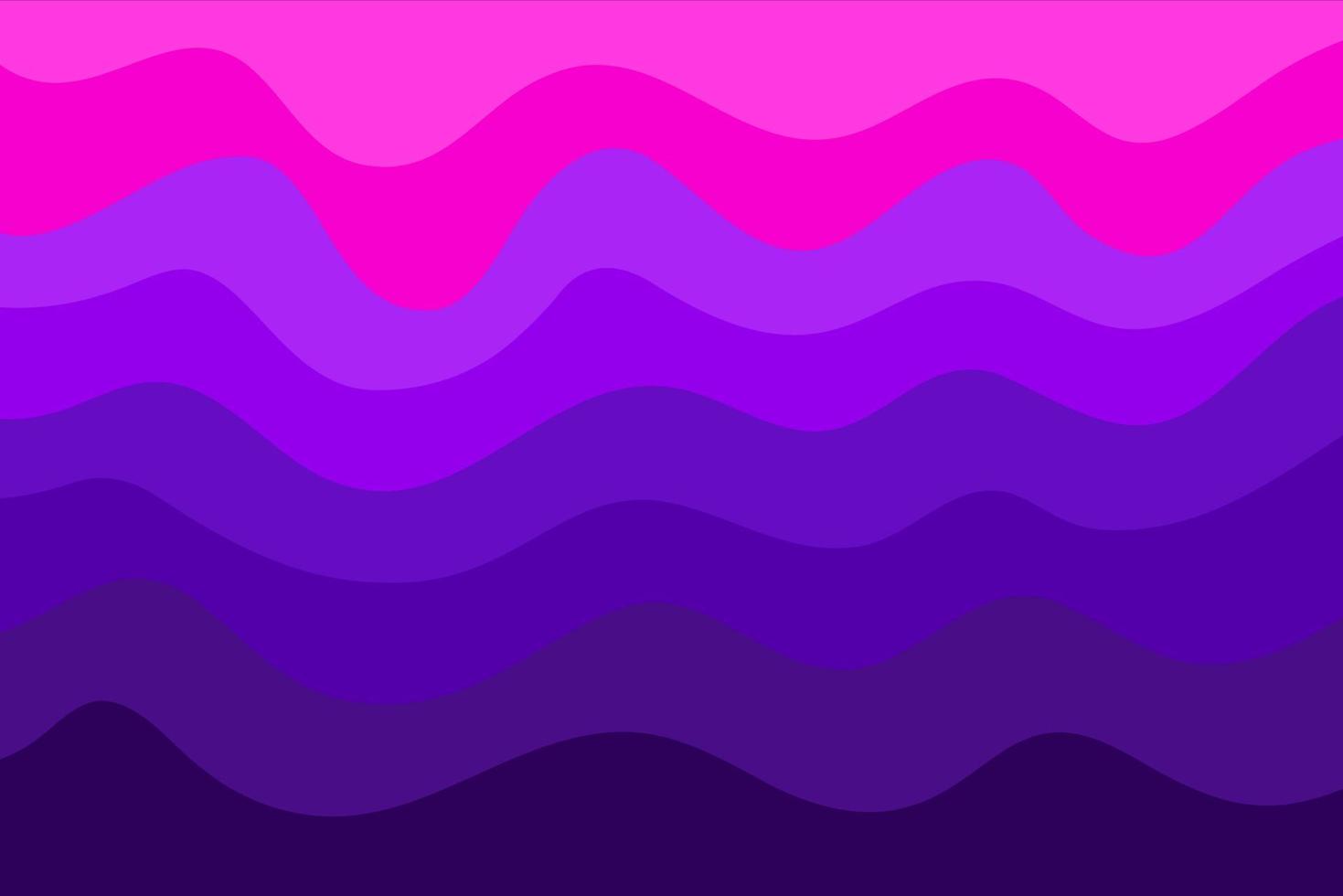 fondo abstracto tema de onda degradado púrpura y rosa para banner y publicación en redes sociales vector