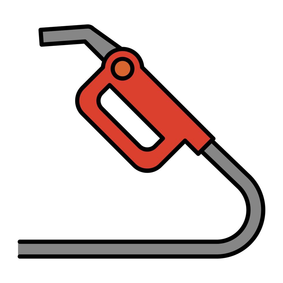 Pump Fuel Icon Cartoon. Station Gasoline Symbol Vector