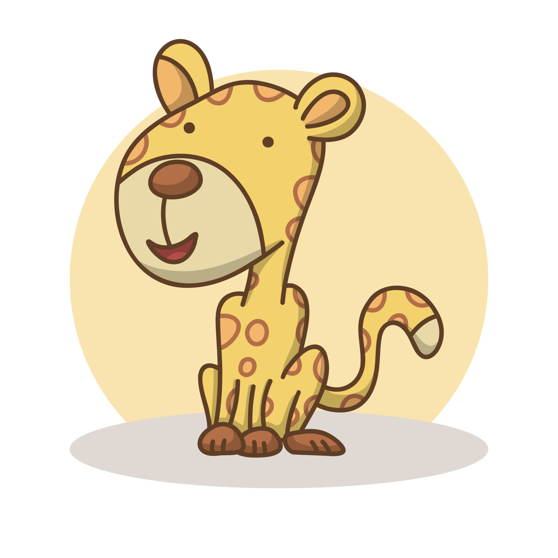 Giraffe Icon Cartoon. Zoo Animal Mascot Symbol Vector 9749906 Vector Art at Vecteezy Giraffe Icon Cartoon. Zoo Animal Mascot Symbol Vector 9749906 Vector Art at Vecteezy