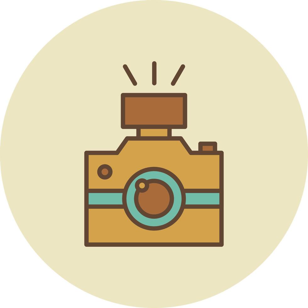 Photography Filled Retro vector