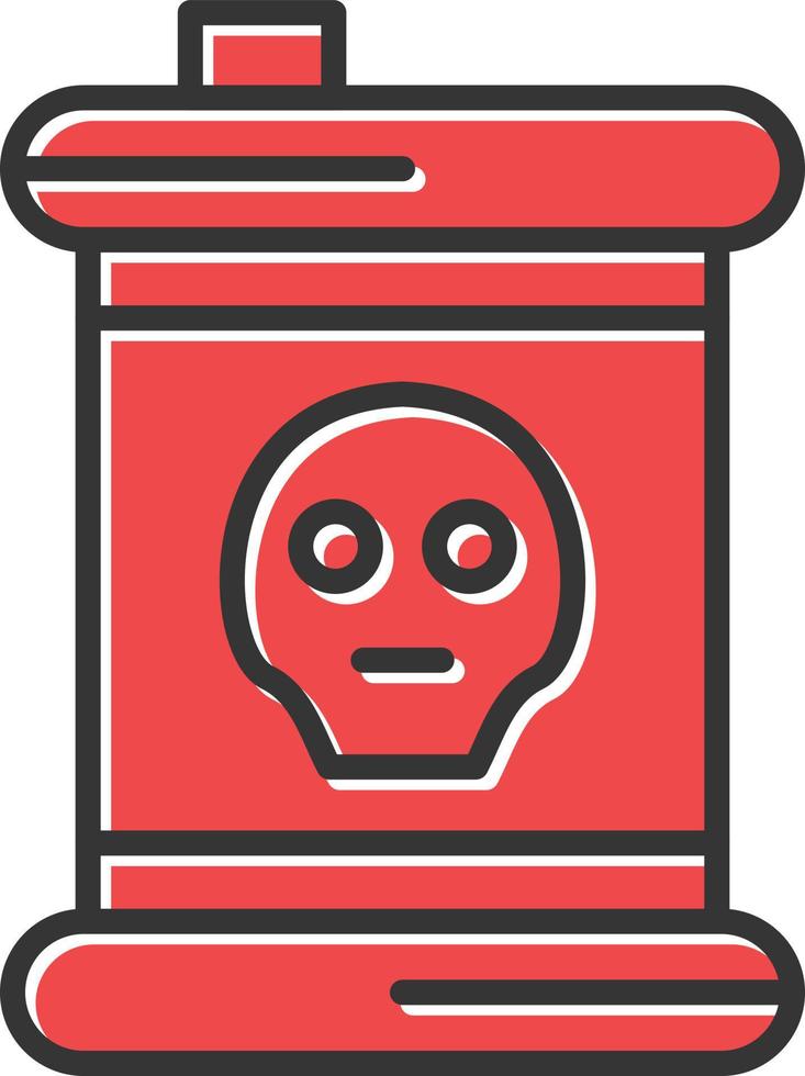 No Passing Filled Retro vector