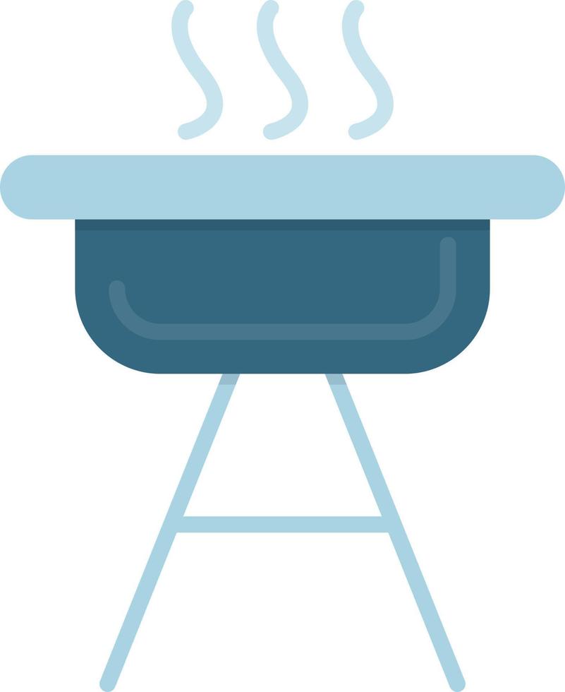 Grill Flat Icon vector
