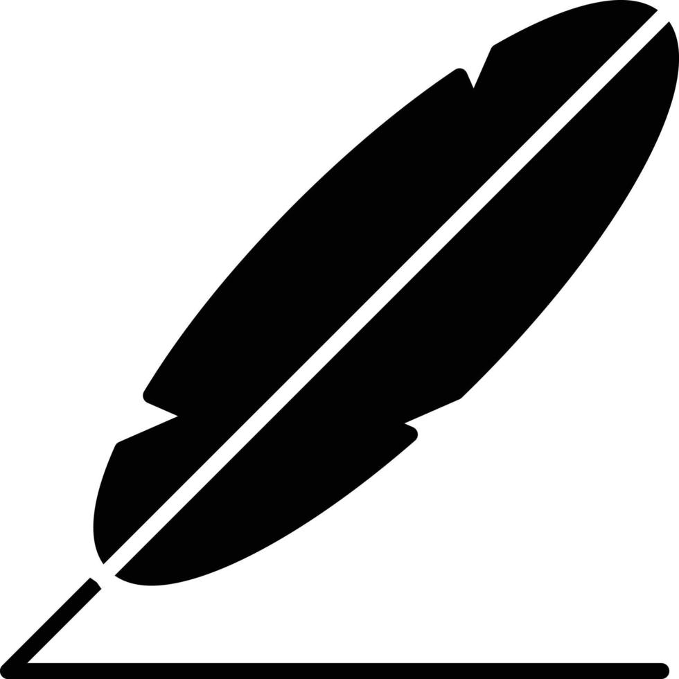 Writer Glyph Icon vector