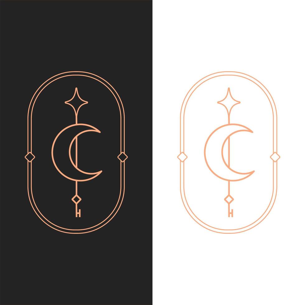 Art Deco Moon Vector Art, Icons, and Graphics for Free Download