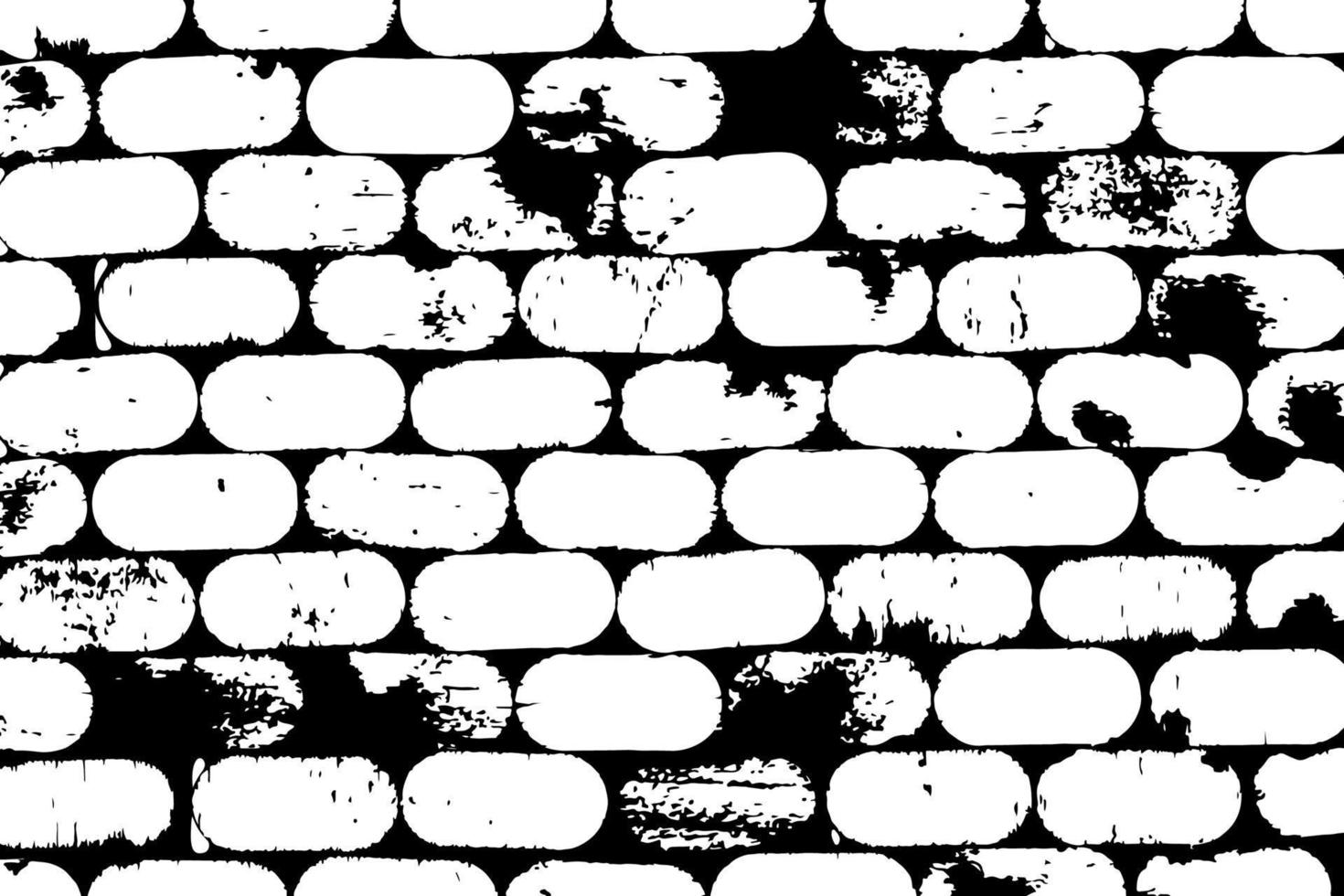 Fondo de textura de material de ladrillo de piedra vectorial. pared de hormigón de textura áspera y desigual vacía de cerca con espacio de copia. vector