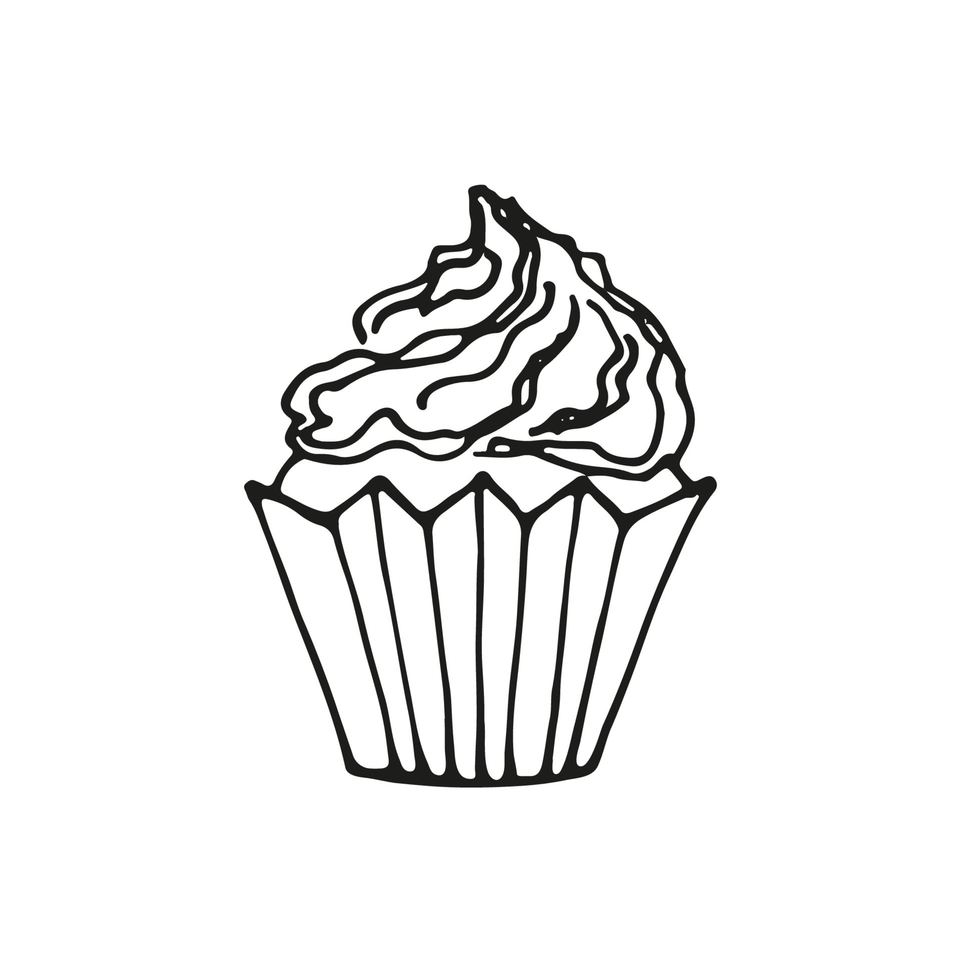 hand drawn doodle cake desserts. Vector sketch illustration. 9751483 ...