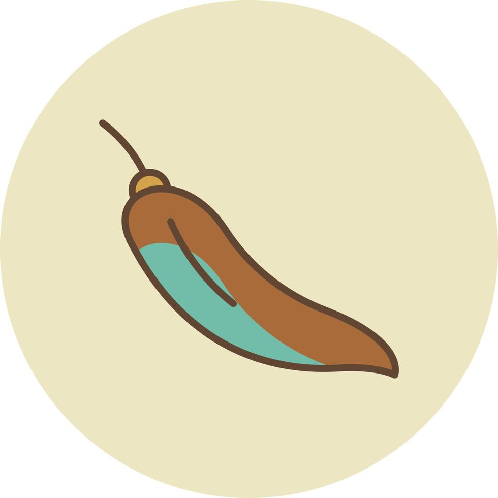 Chilli Filled Retro vector