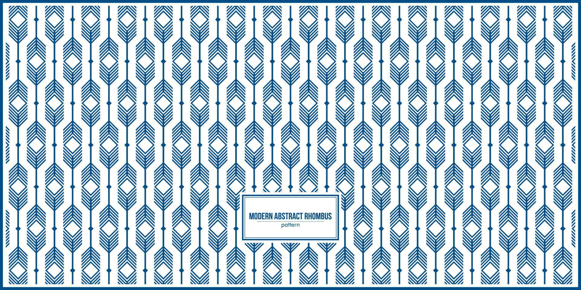modern pattern of abstract rhombus shape vector