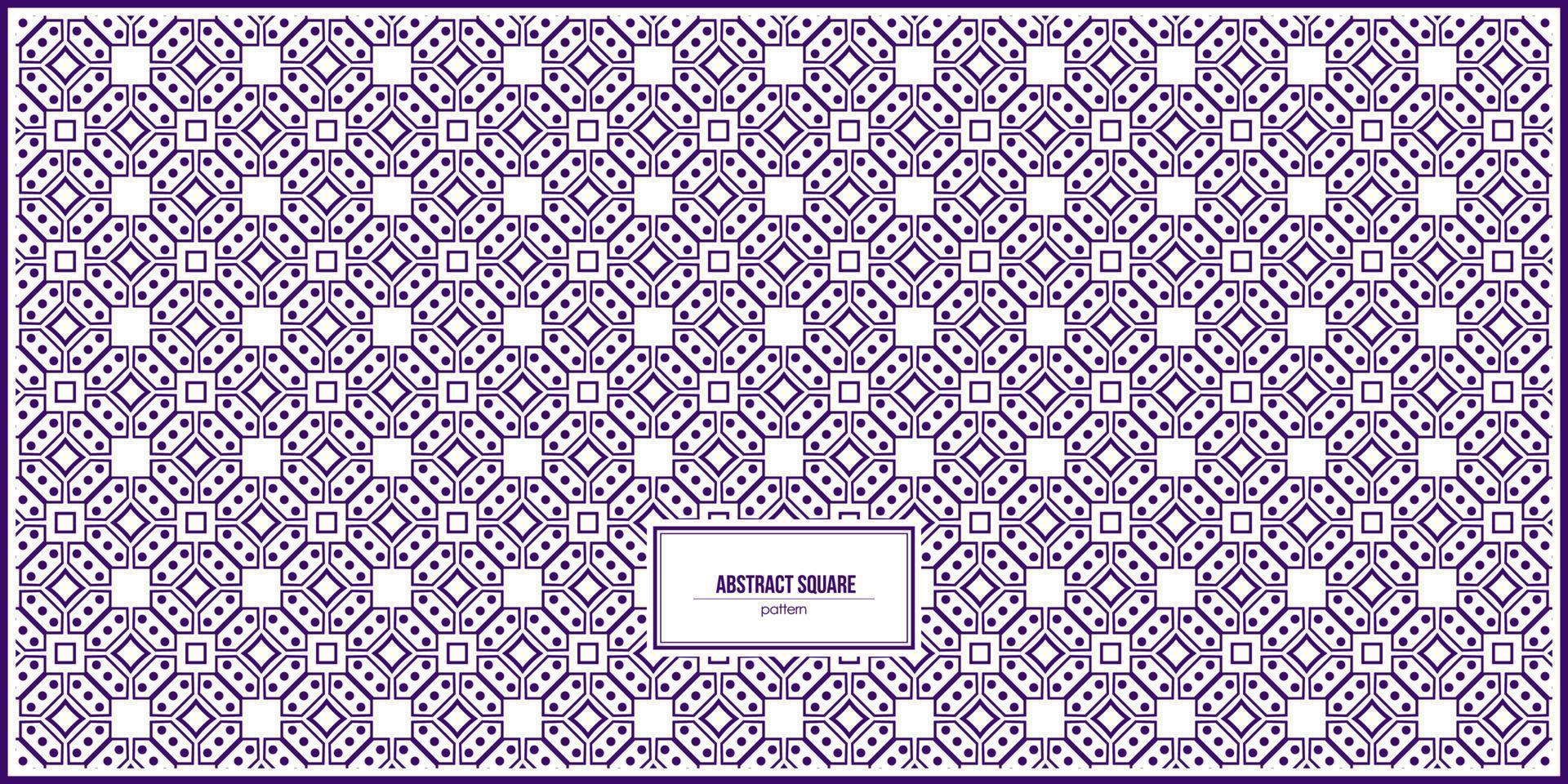 abstract pattern of rhombus and circle vector