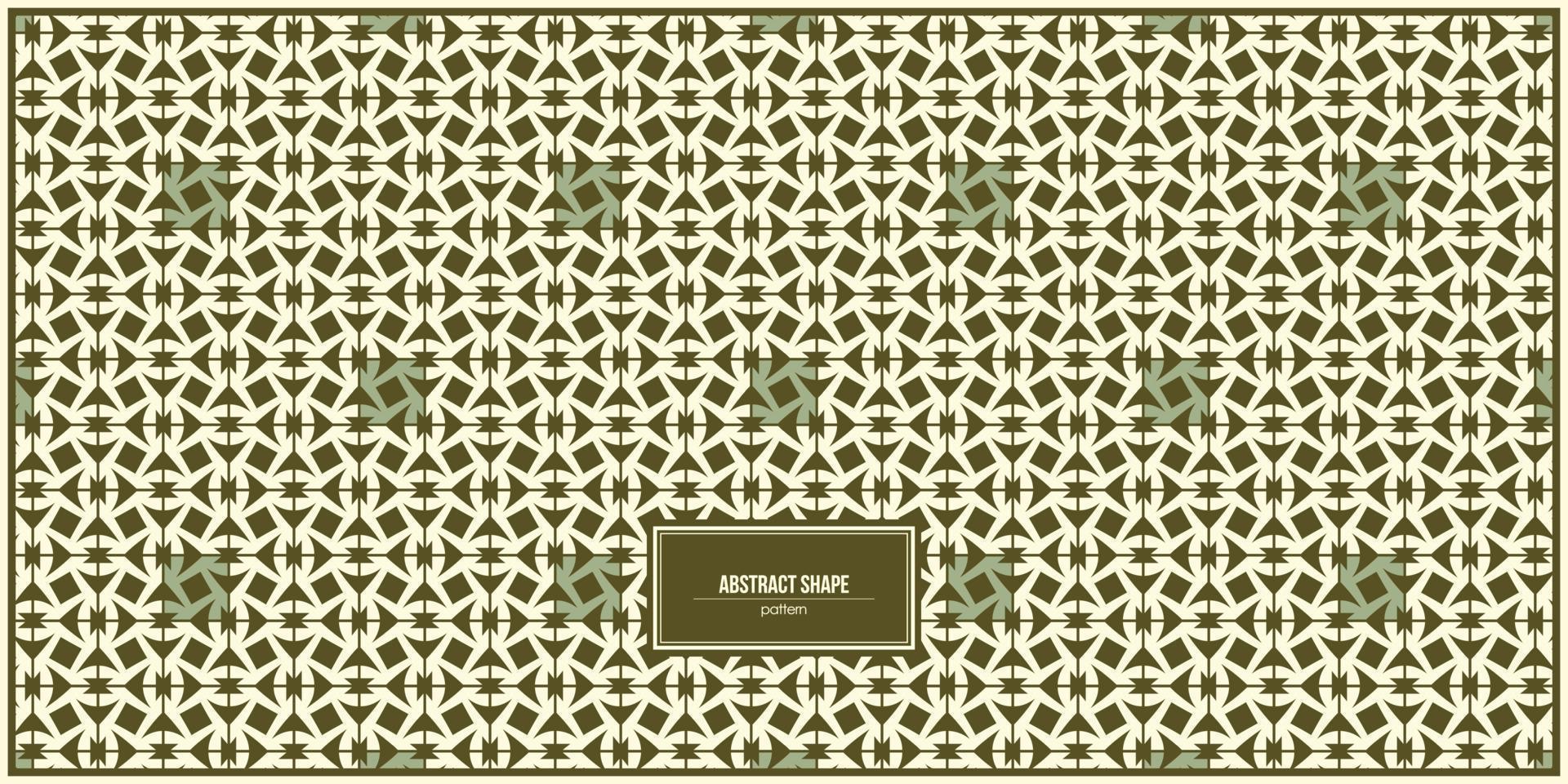 abstract shape pattern with dark brown background vector