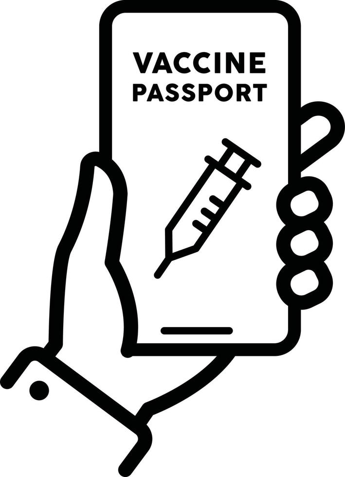 Health Passport Mobile vector