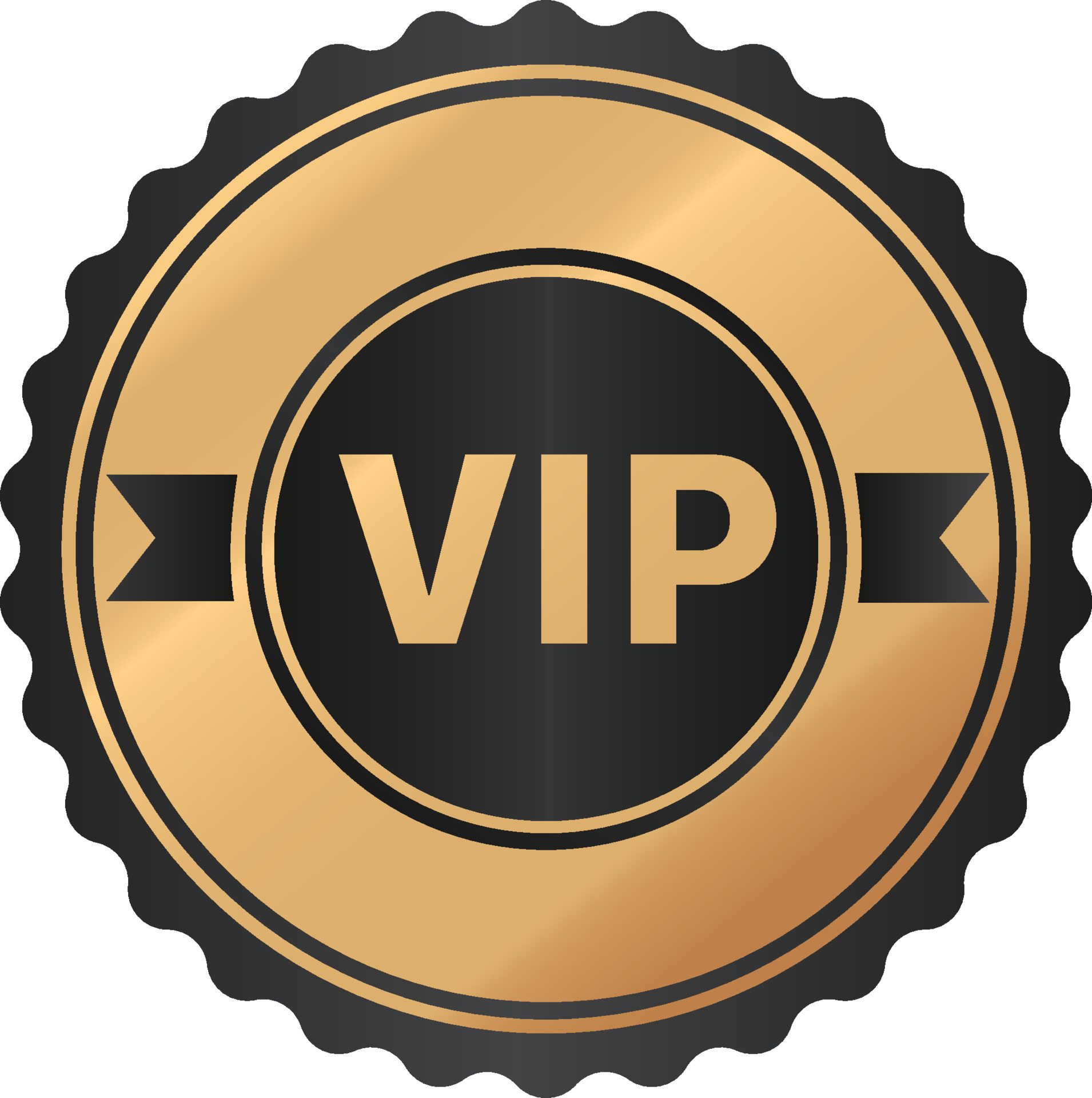 VIP quality badge or label of element 9752189 Vector Art at Vecteezy
