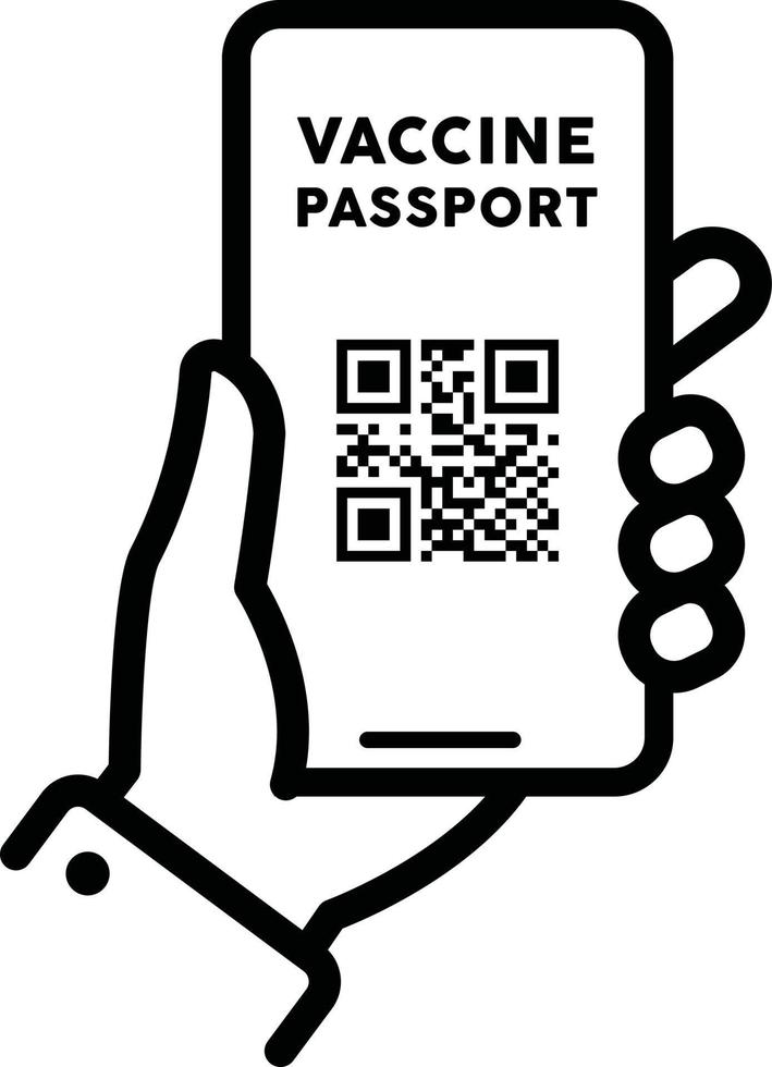 Health Passport Mobile vector