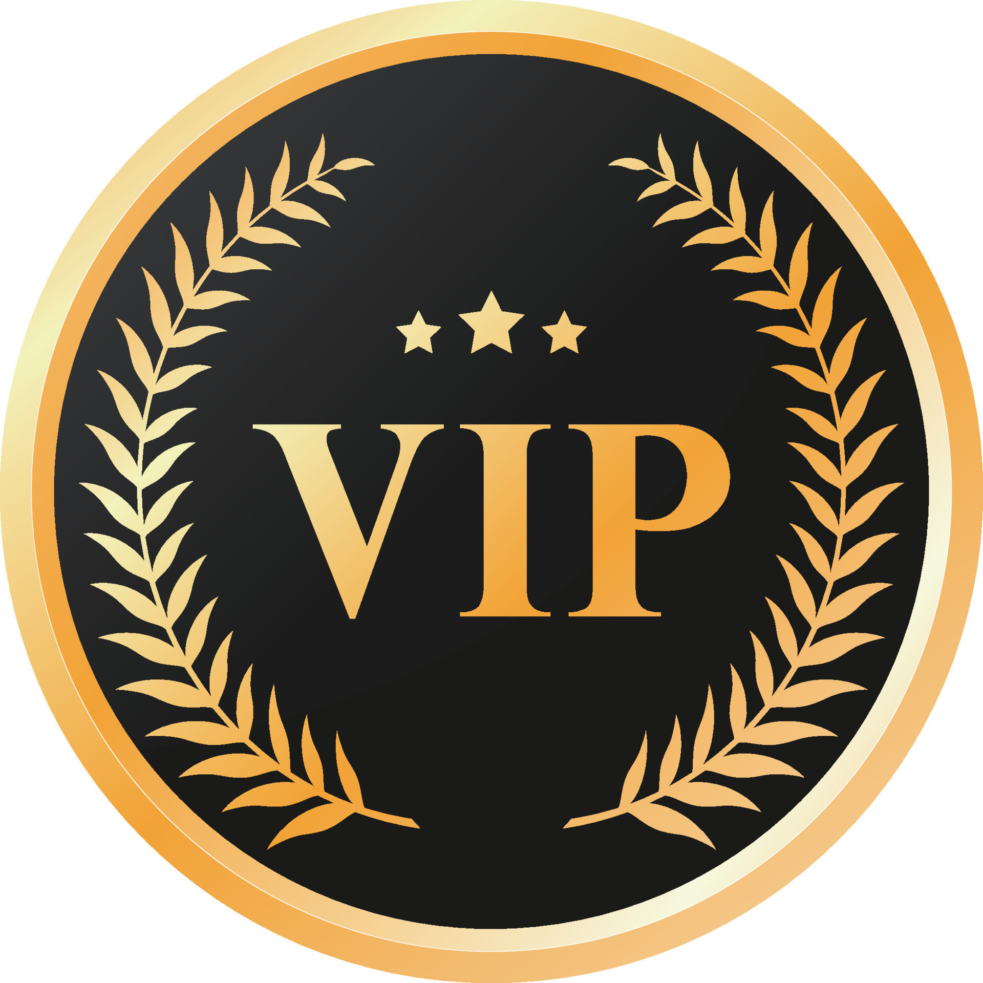 VIP quality badge or label of element 9752319 Vector Art at Vecteezy