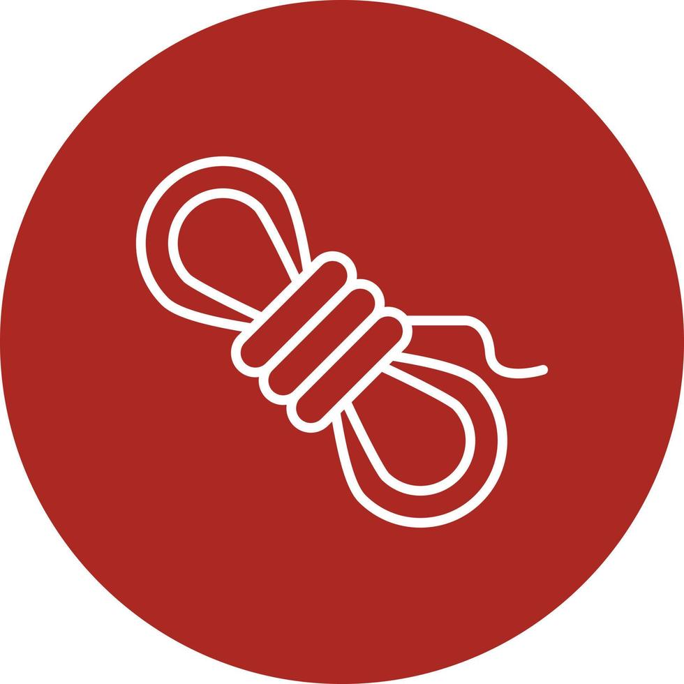 Rope Line Circle Multicolor vector