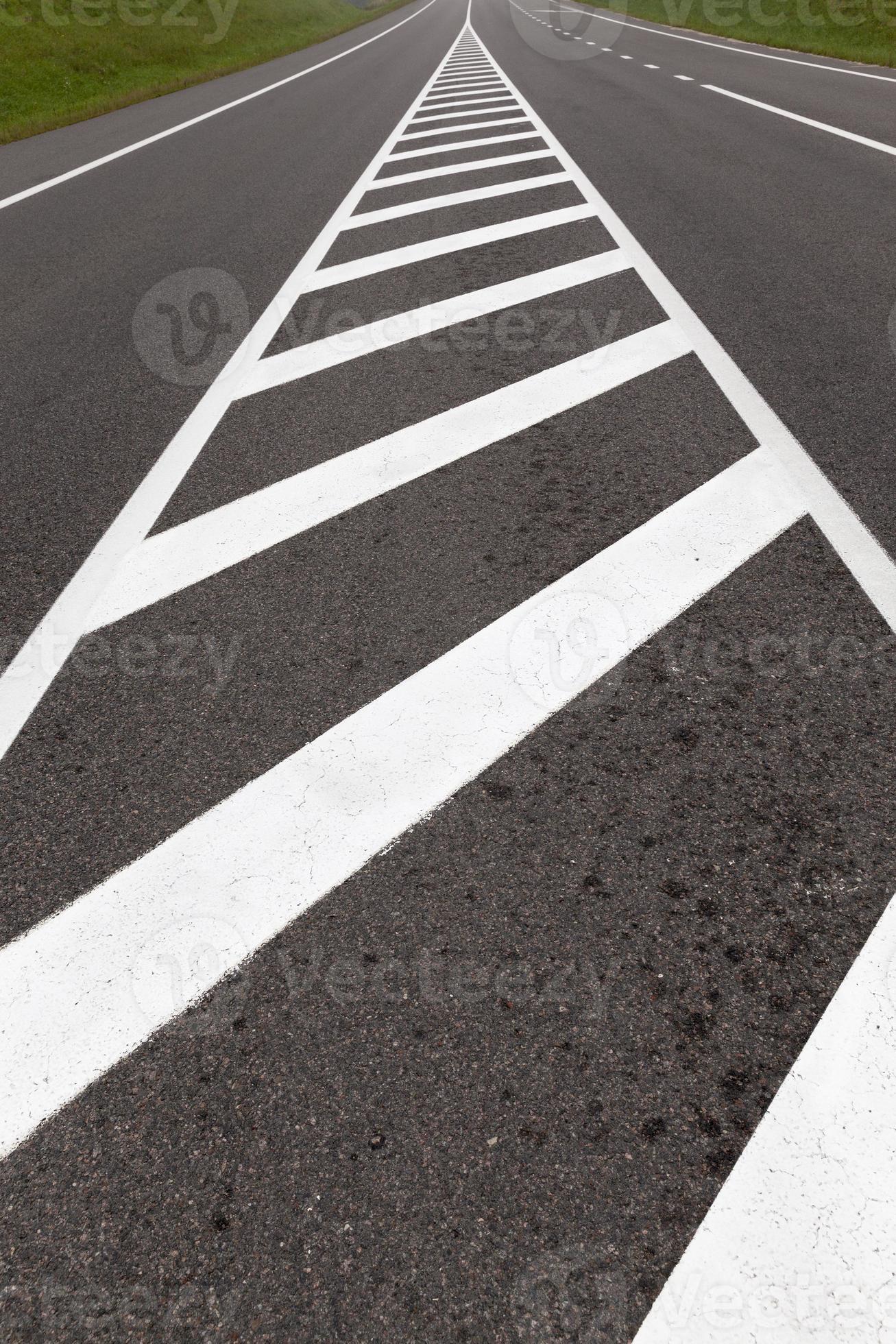 road markings, close up 9753046 Stock Photo at Vecteezy