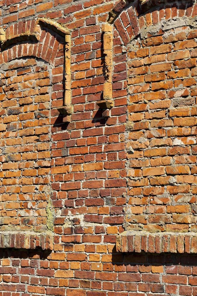 brick wall, close up photo