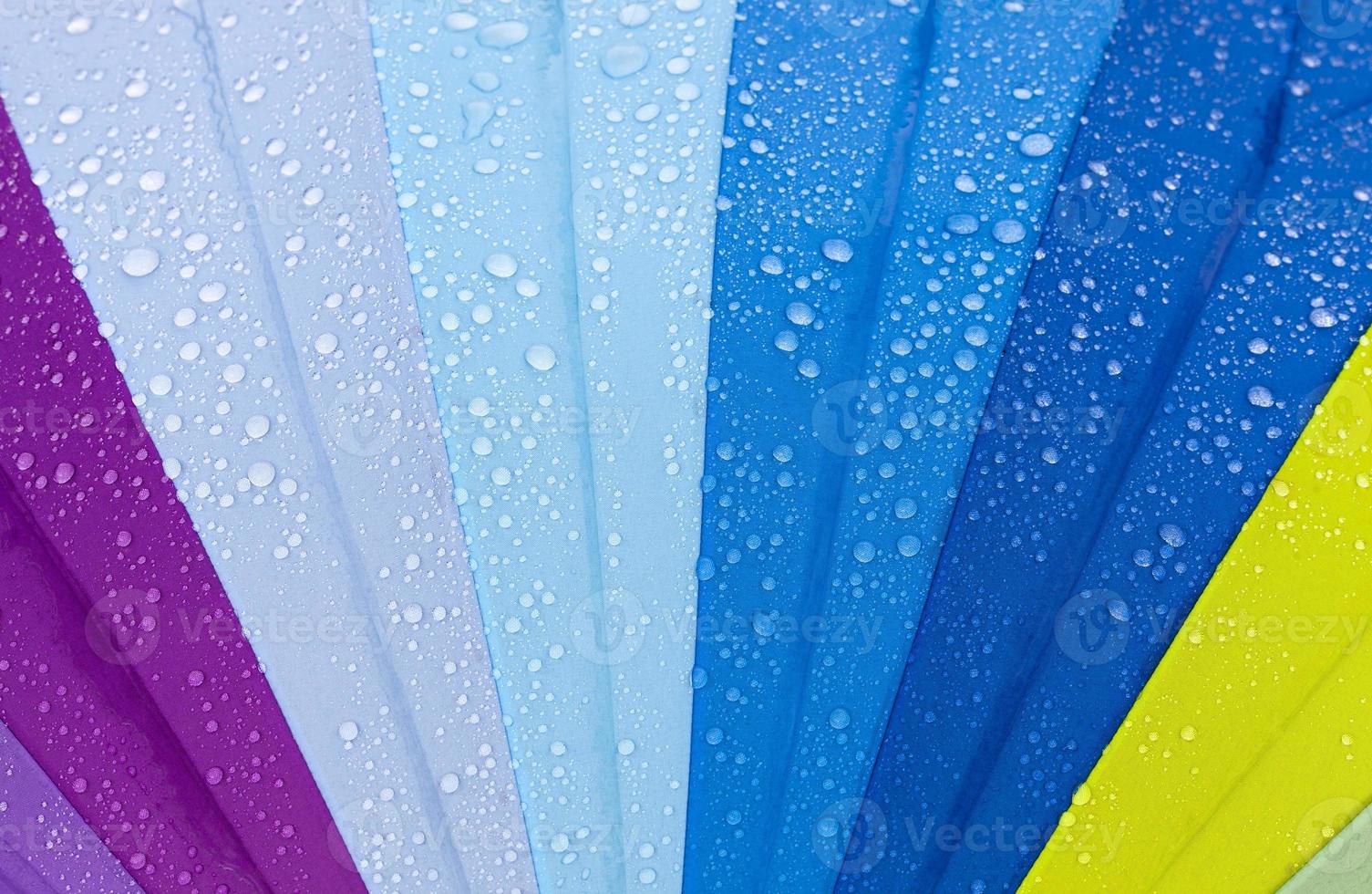 colorful umbrella, close up photo