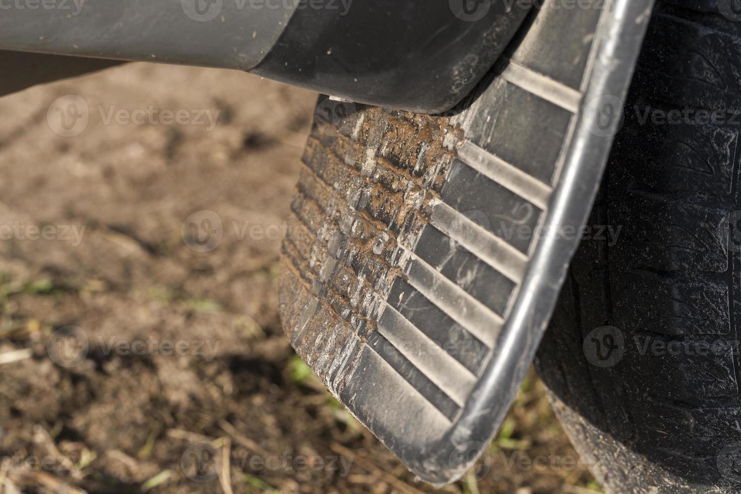 dirt car, close up photo