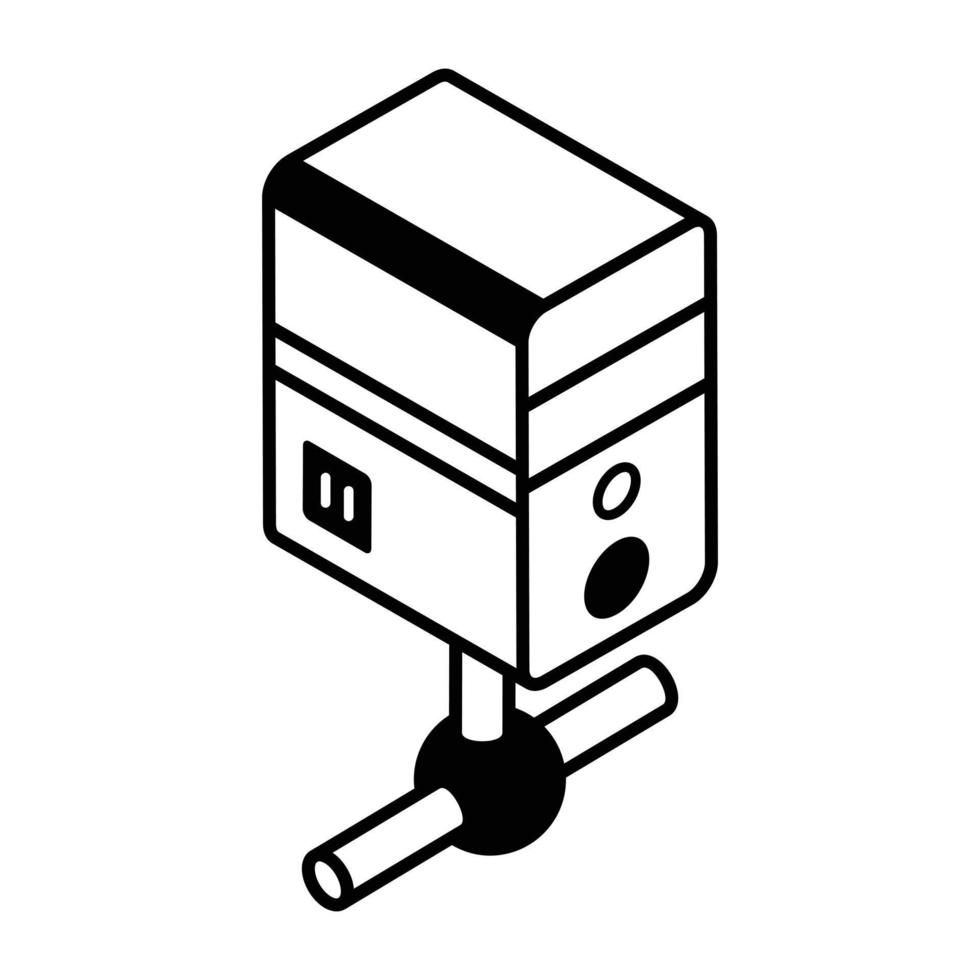A storage refresh isometric icon download vector