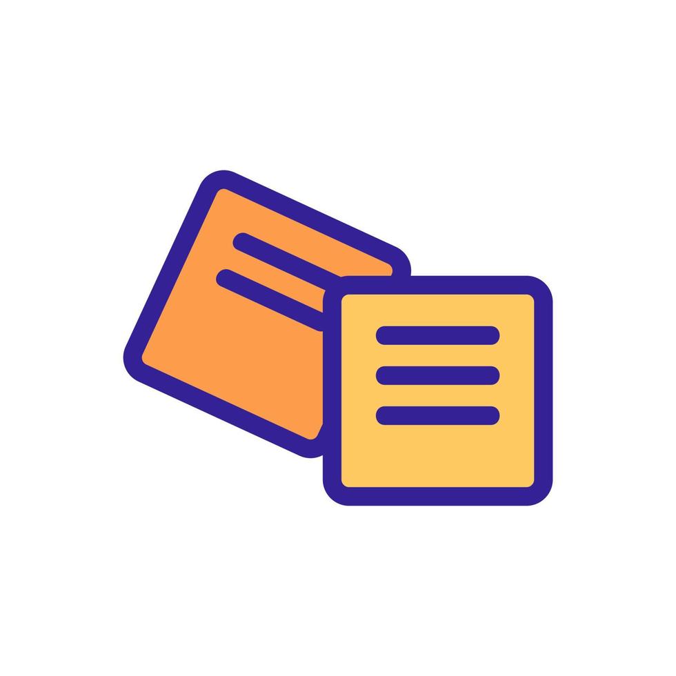 reminder icon vector. Isolated contour symbol illustration vector