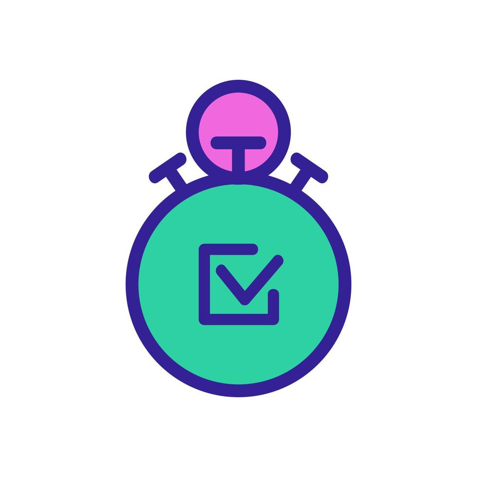the quiz question answer to the icon vector. Isolated contour symbol illustration vector
