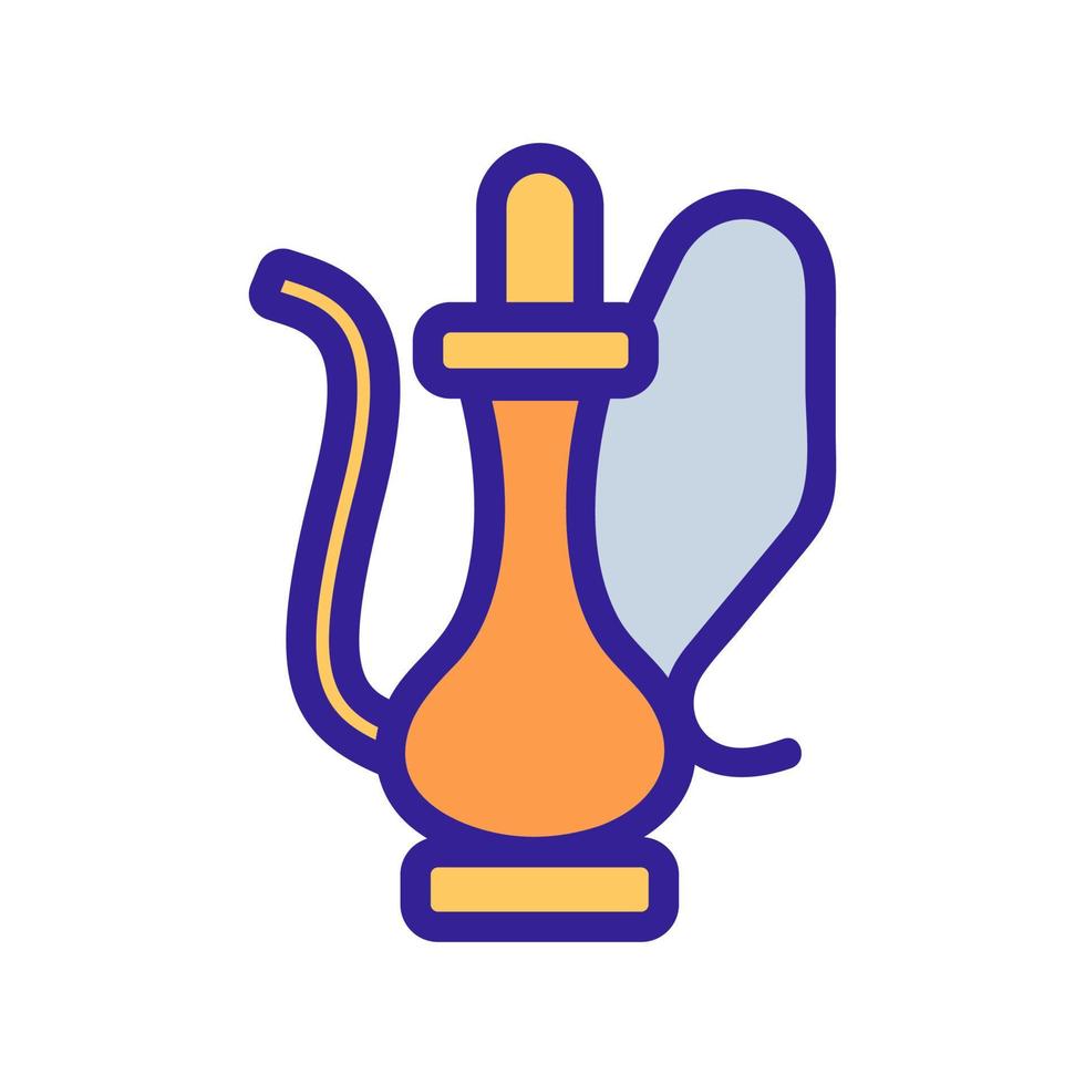 jug icon vector. Isolated contour symbol illustration vector