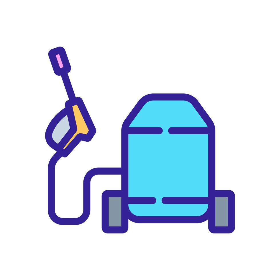 pressure washer electronic device icon vector outline illustration