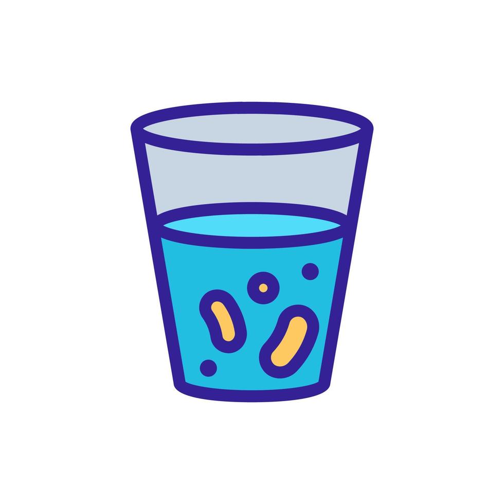 useful probiotic vector icon. Isolated contour symbol illustration