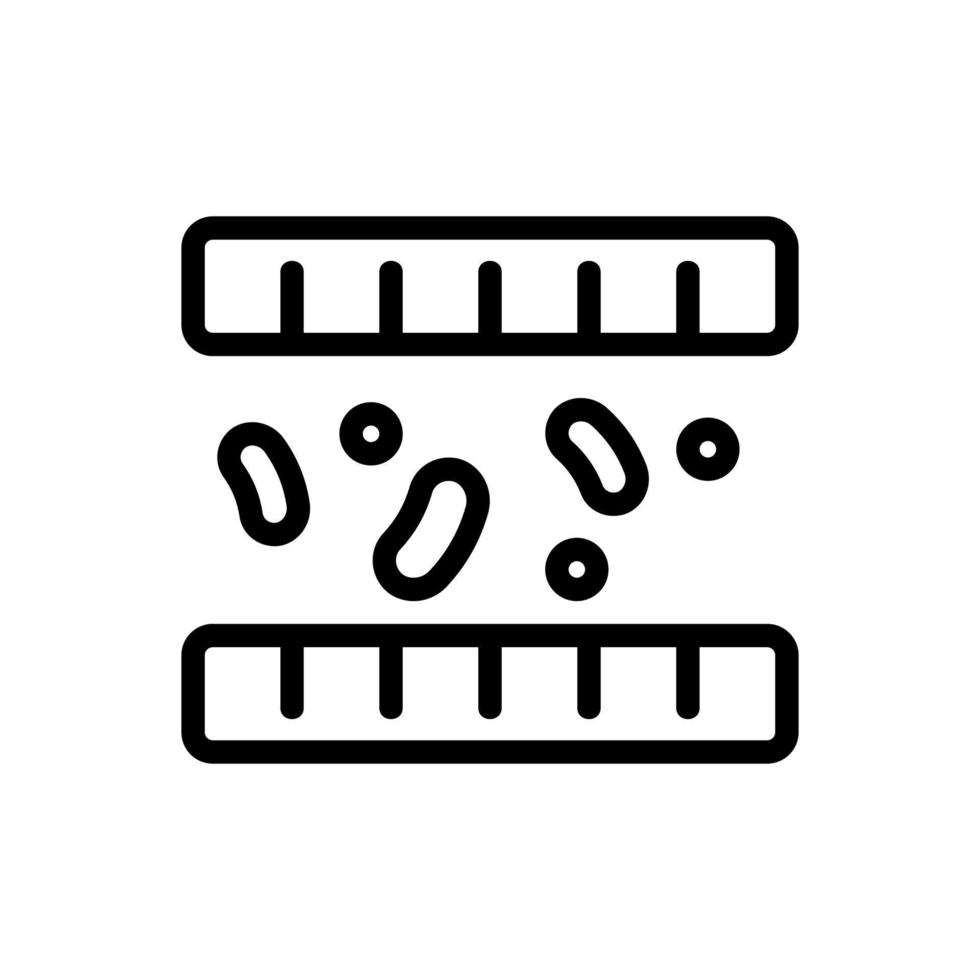 useful probiotic vector icon. Isolated contour symbol illustration