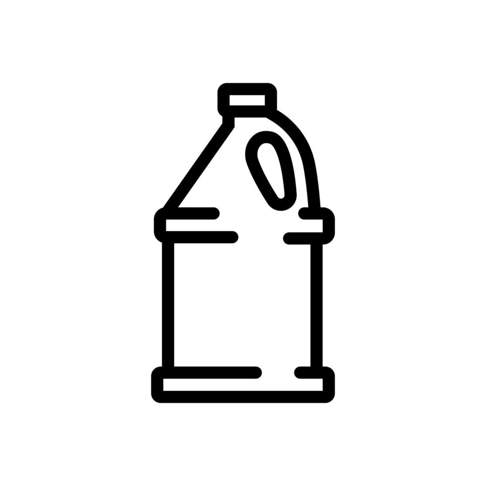 washing liquid canister for pressure washer icon vector outline ...