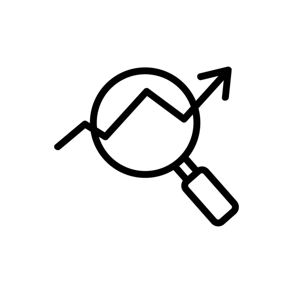vector de icono de progreso. ilustración de símbolo de contorno aislado